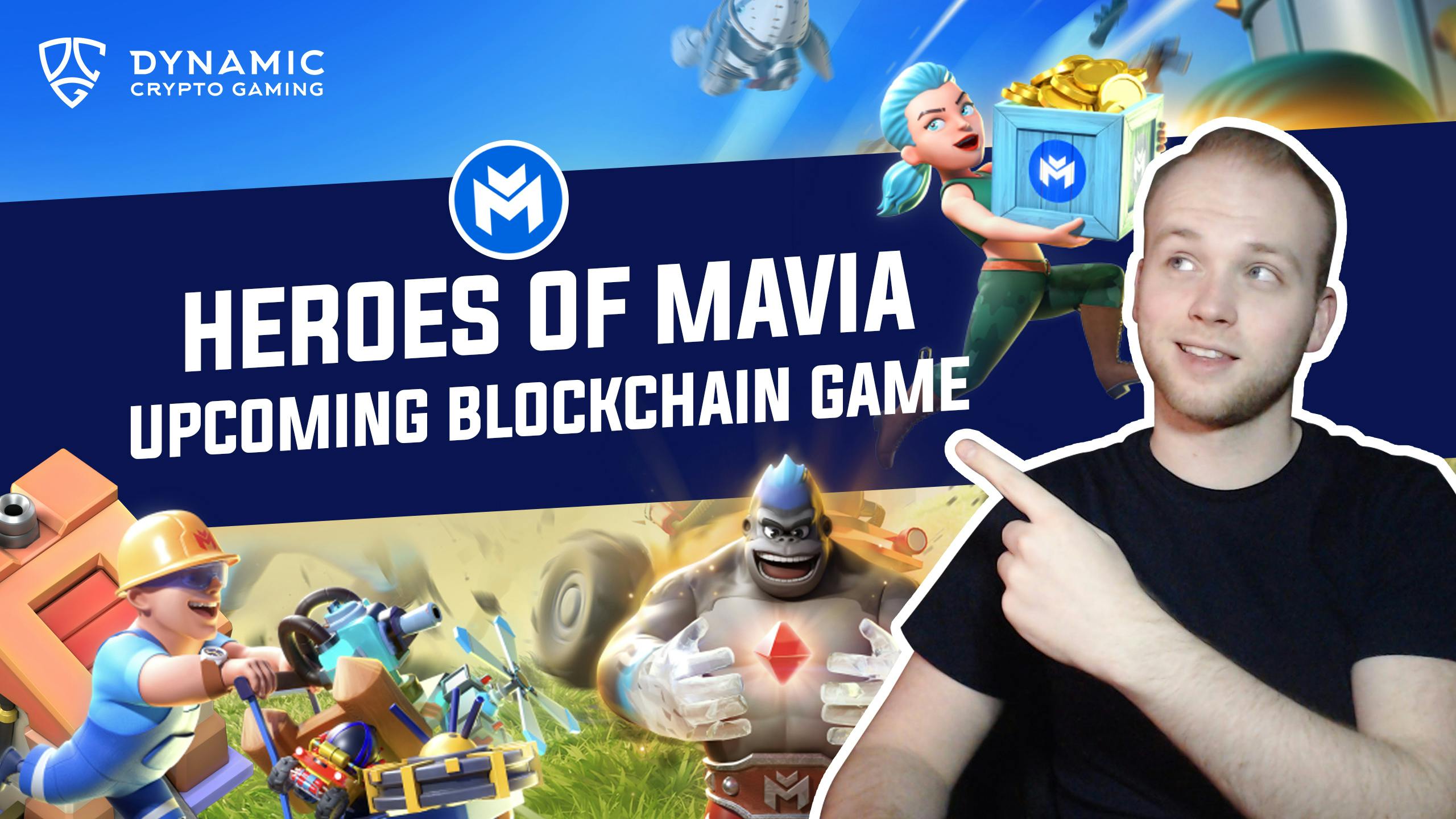 Heroes of Mavia - Upcoming P2E/Blockchain Game